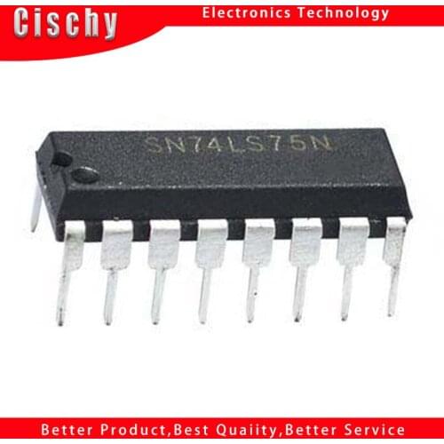 1PCS SN74LS75N 74LS75 DIP-16