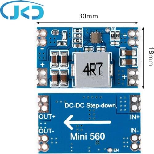 5A DC-DC mini560 step-down stabilized voltage supply module output 3.3 5V 9V 12V