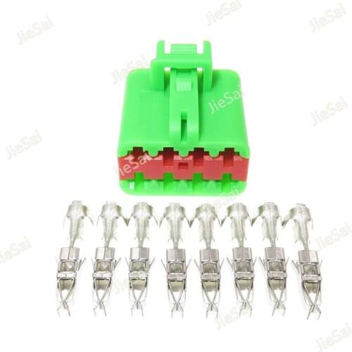 8 Pin 3.5mm Automotive Connector Wiring Harness Female Plug For Vehicle Car