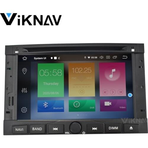 Car radio for Peugeot 3008 5008 2010 2011 2012 2013 2014 2015 2016 auto stereo multimedia player android 10 GPS navigation