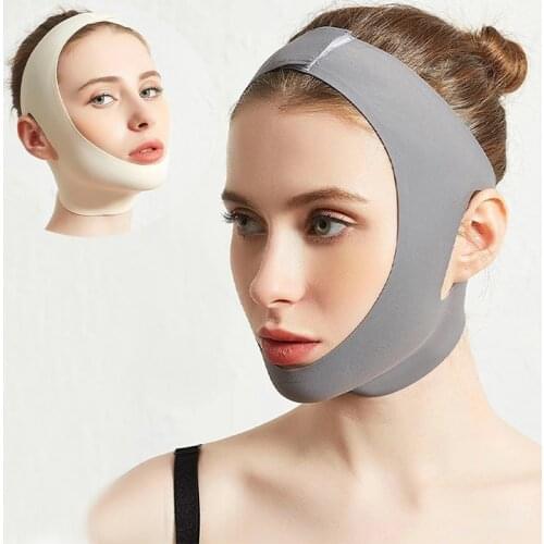 Face V Shaper Facial Slimming Bandage Relaxation Lift Up Belt Shape Lift Reduce Double Chin Face Thining Band Face Massage Tool