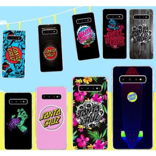 Santa cruz skateboards Phone Case for Samsung S9 plus S5 S6 S7 edge S8 S10 plus