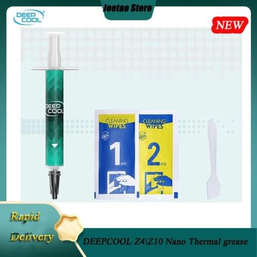 DEEPCOOL Z4 Z10 Nano Thermal grease 2g\5g 0.08℃c㎡/W Processor GPU CPU Cooler Heatsink thermal grease Paste Plaster