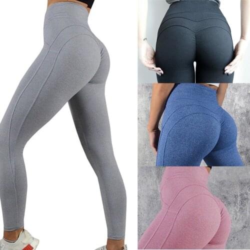 JGS1996 Seamless Yoga Pants Sport Leggings Women Sport Fitness V Shape Legging Scrunch Push Up Leggings Pants Running Training