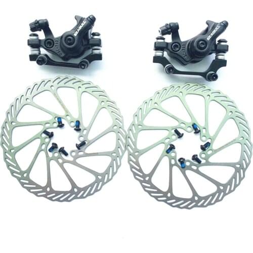 MTB 1 pair of high quality mountain bike disc brakes and G3 rotor 160MM 2PCS bicycle brake accessories BB5 BB7