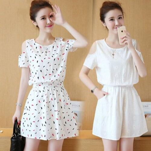 MVJT DAIR Off-the-shoulder Summer Dresses