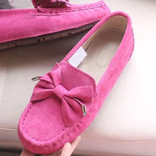 Genuine leather Women flats New Brand Handmade Women Casual leather shoes Leather Moccasin Fashion Women Driving Shoes