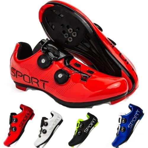 Cycling Shoes MTB Sneakers Man Mountain Bike Shoes SPD Cleats Road Bicycle Shoes Sports Outdoor Training Cycle Sneakers