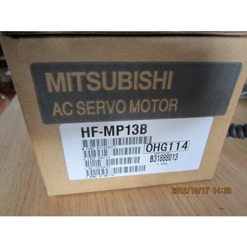 Original new Japan Mitsubishi ac servo motor 100W HF-MP13B with brake