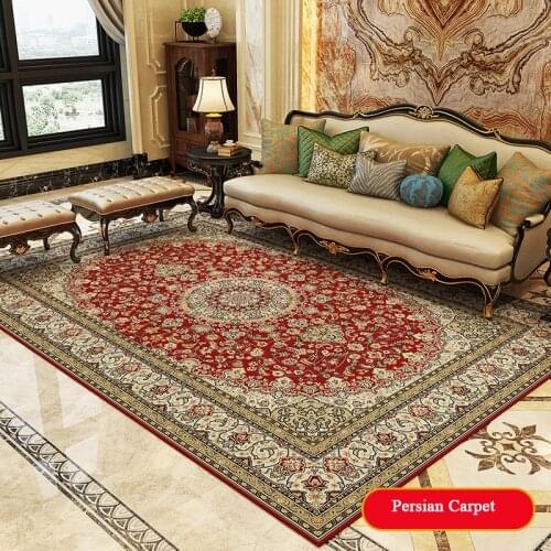 Persian Vintage Carpets For Living Room Large Turkey Carpet For Bedroom Classic Home Rug Table Mat Rug Study Floor Coffee Area