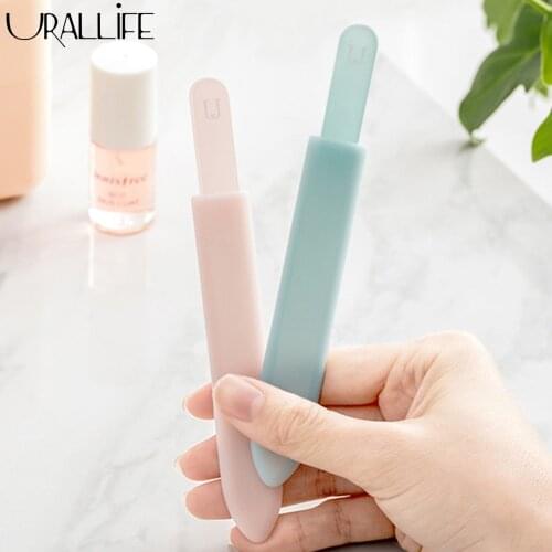 Urallife Portable Crystal Nail Polishing Tool Professional Nail Massage File Nail Beauty Waxing Tool File For Women Girl Using