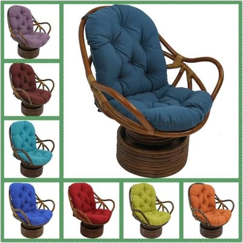 Swivel Rocker Cushion Washable Home Furniture Seat Mat Thicken Pad Chair Cushion Outdoor Home Decor -not Included Rocker Chair
