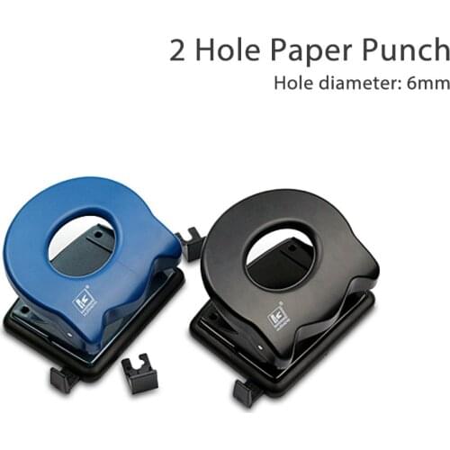 Adjustable Paper Guide Ensures Precision Two Hole Punching 2 Hole Paper Punch Heavy Punch