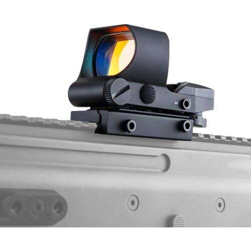 Tactical 20mm Rail Riflescope Hunting Optics 4 Reticle Holographic Dot Sight Reflex Scope Collimator Sights