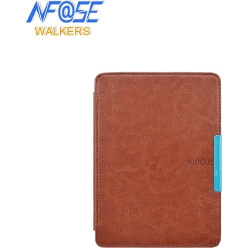 Smart case for Amazon kindle paperwhite 1 2 3 PU leather case for kindle paperwhite 1 2 3 2nd 3nd ereader magnetic closure capa