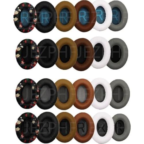 Replacement Protein Multi Colors Foam Ear Pads Cushions For Bose For Quietcomfort 2 QC2 QC15 QC25 QC35 AE2 AE2i AE2w Headphones
