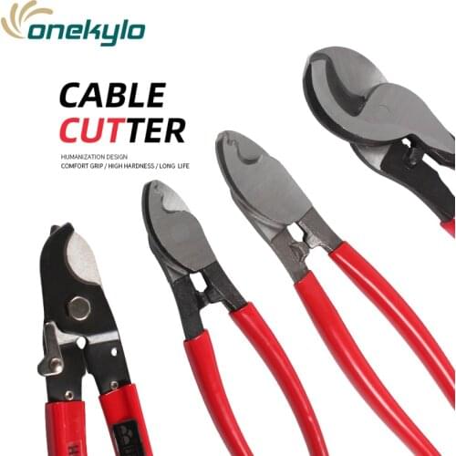 6''/8''/10'' Cable Cutter Crimping Pliers Cutting Electricial Wire Stripper For Electricians Multi Tool LK-22A/38A/60A Hand Tool