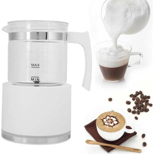 Automatic Cold and Hot Milk Foam Machine Detachable Milk Frother for Making Latte Foam Maker Milk Warmer EU 220V 600W
