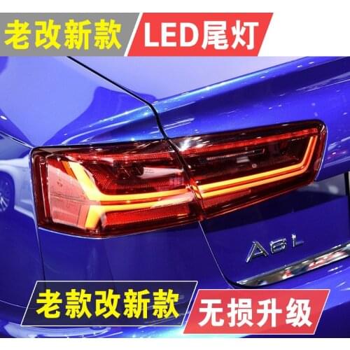 Car Styling for A6 Tail Lights 2012-2016 A6L Classic LED Tail Lamp LED DRL Dynamic Signal Brake Reverse auto Accessories