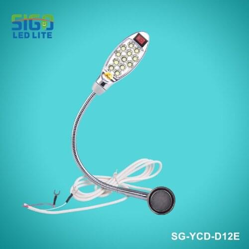 Free shipping High quality 10 years factory D12E Sewing tools accessories working and table lamp gooseneck lamp home light