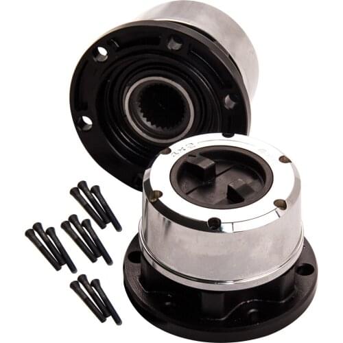 Free wheeling Locking Hub Kit For Suzuki Samurai Sidekick AVM 438 6 Studs 2PCS