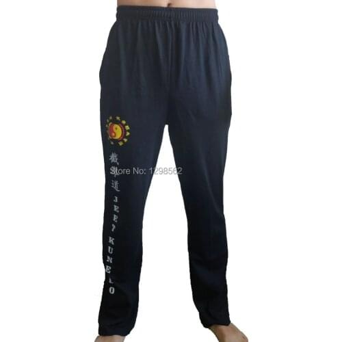 Unisex pure cotton training trousers JKD KUNG FU jeet kune do kung fu martial arts sport pants wing chun