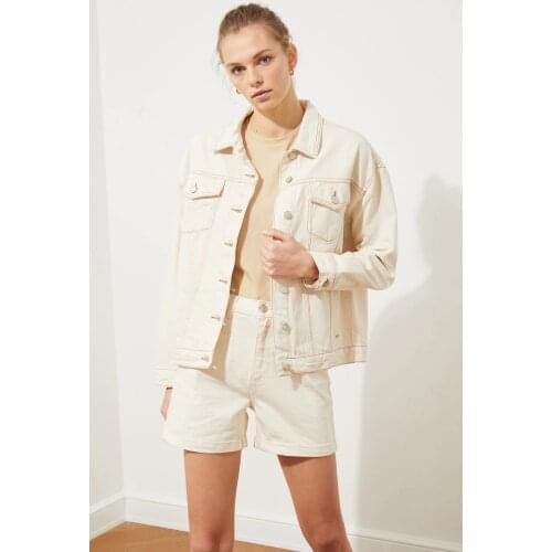 Trendyol Basic Denim Jacket TWOSS20CE0105