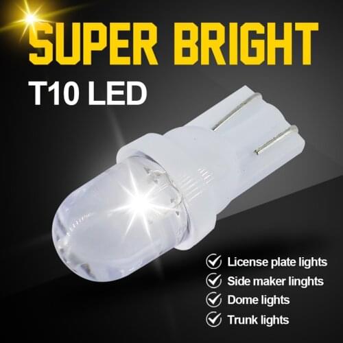 Hlxg 4PCS SMD 12V w5w led T10 168 194 car styling led Interior Light Turn Signal Brake Reading Plate Lamp led bulb indicator