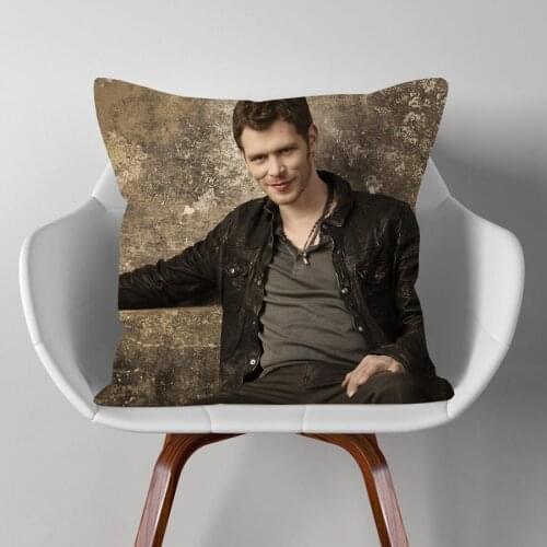 Ian Somerhalder Paul Wesley Portraits Cushion Covers Movie Star Poster Print Pillow Case