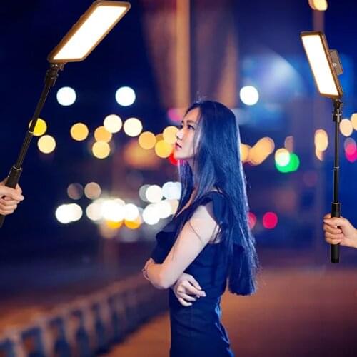 NANS Filling Light photographic lamp video lighting panel lcd photo studio lighting for digital camera action camera photo