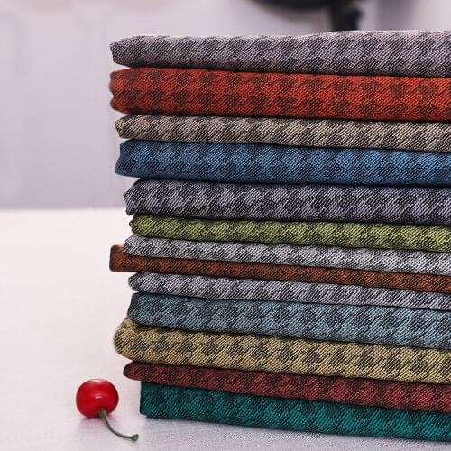 Linen Sofa Upholstery Fabric Cloth Material for Sewing Cushions DIY Tablecloths Furniture Fabrics
