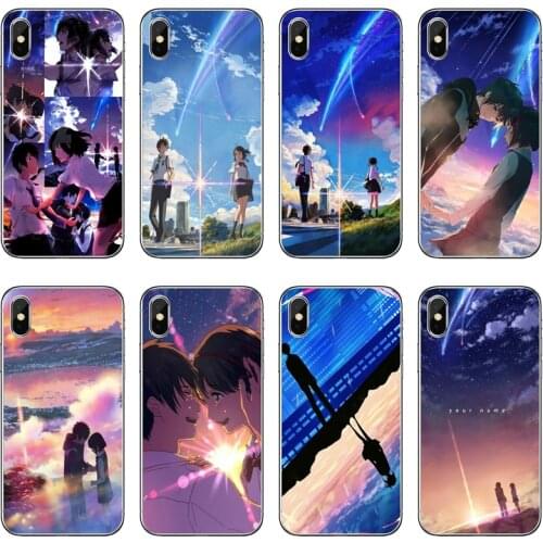 Anime Your Name TPU Soft Phone Case For Xiaomi Mi 11 Note 10 10T 9 9T 8 Pro A2 Lite A3 A1 Poco F1 F2 M3 X3 NFC