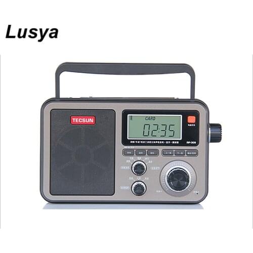 Tecsun RP-309 Portable DSP Digital Demodulation Radio DSP FM MW SW Radio Bluetooth Speaker TF Card U Disk Digital Player T1694
