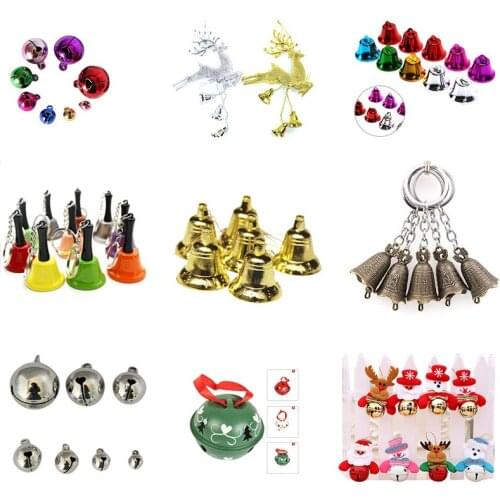 Festival Party Decoration Christmas Tree Decoration DIY Crafts Accessories Multicolor Bell Christma Jingle Bells