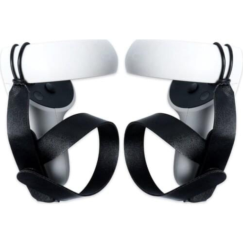 For Oculus Quest 2 Handle Grip Long Fixed Strap Belt Controller Grip Shockproof Wrist Band Strap for Oculus Quest 2 VR Headset