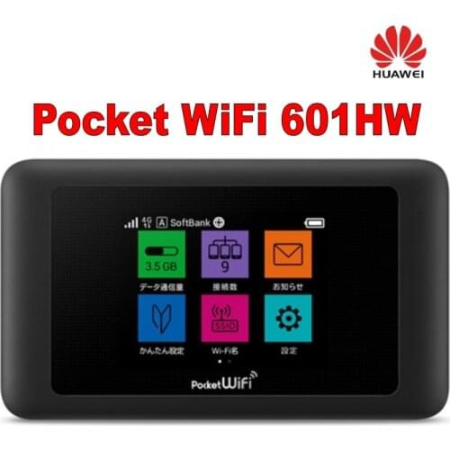 Unlocked Huawei 601hw 4G LTE Mobile Hotspot Wireless Router wifi