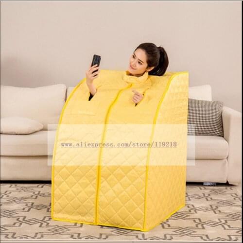 Family steaming room detoxification sweating body single far infrared home light wave room steaming machine sauna bath