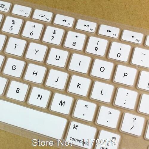 Keyboard Skin Cover Film Silicone Protector Keyboard Desktop 27Inch For Apple Uniboady Imac 21.5Inch