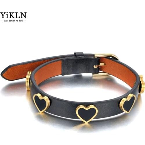 YiKLN Leather Bracelets