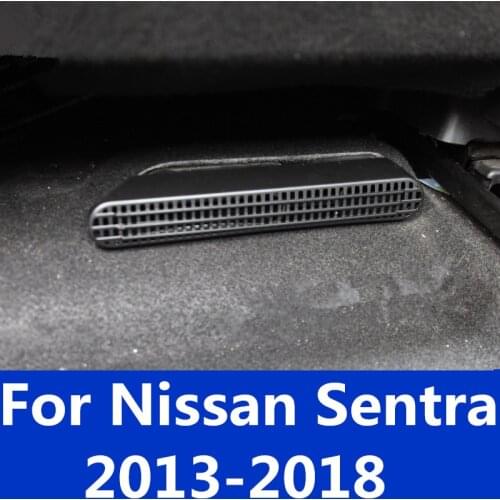For Nissan Sentra 2013-2018 Air outlet Protective cover Back row Seat air conditioning Air outlet dust-proof Anti-blocking cover