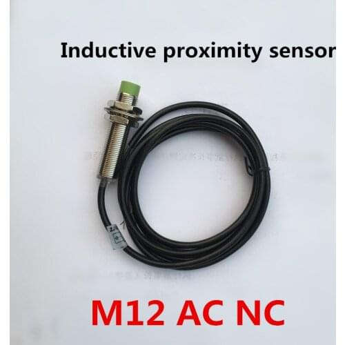 ZJIVNV CE M12 AC NC /normally close proximity inductive sensor switch AC 2 wires sensor distance 4mm high quality (LM12-2004B)
