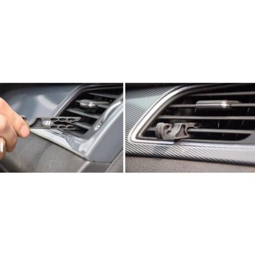 2Pcs/Set Auto Air Vent Hanger Holder Hook Fastener Mount for Sunglasses Phone Car Accessories