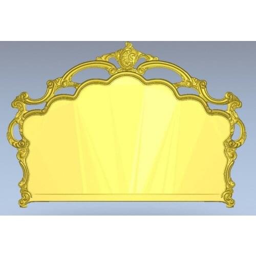 3d model relief for cnc in STL file format Panno headboard