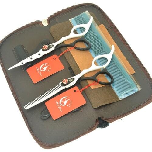 6.0" Meisha Popular Hair Cutting Scissors Japanese 440C Steel Barbershop Salon Hairdressing Thinning Shears Haircut Razor A0022A