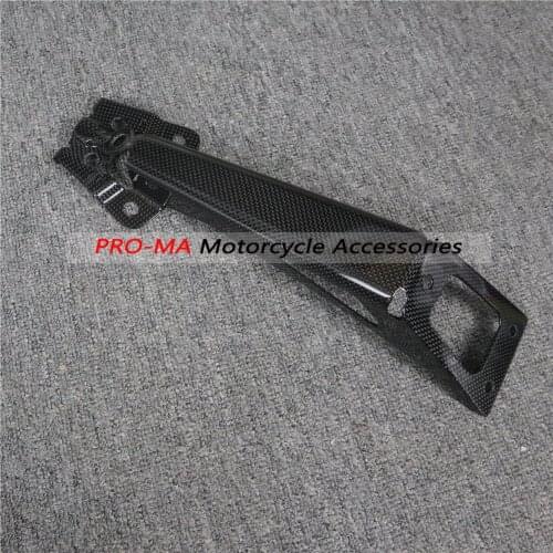 For Ducati Hypermotard 950 2019-2020 Full Carbon Fiber Motorcycle Accessories Number Plate Holder
