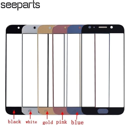 For Samsung Galaxy J5 2017 J5 Pro J530 J530F Front Glass 5.2" Outer Glass Panel Lens Repair Replacement Part
