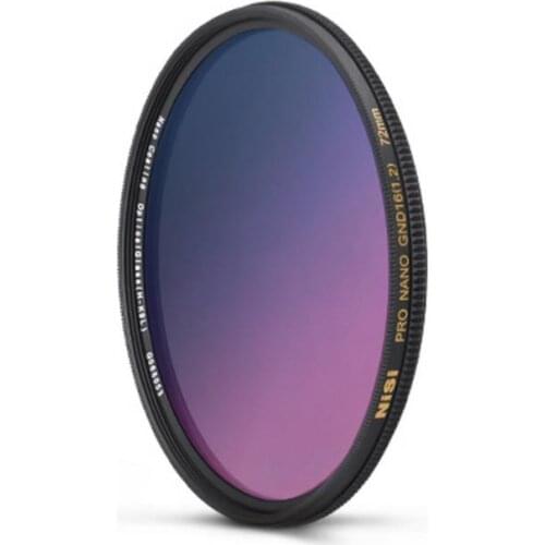 67 72 77 82 mm Nano mc soft GND16(1.2) nd Gradual Color graduated gradient mirror GC-GRAY Neutral Density camera lens Filter