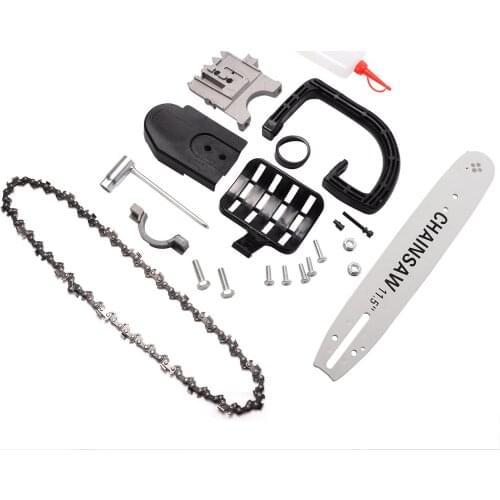 11.5 inch1100W Chainsaw Bracket Electric Angle Grinder Motor Chain Saw Bracket Set For Garden Woodworking Power Tool