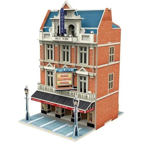 Cubic Fun 3D Puzzle Jigscape Theater Building London