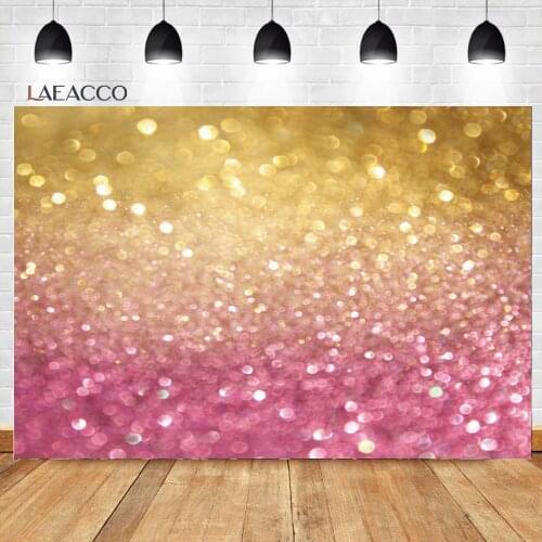 Laeacco Fantasy Dreamy Polka Dots Light Bokeh Backgrounds Baby Newborn Wedding Birthday Party Pattern Photography Backdrops